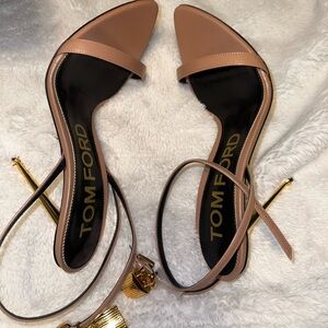 Tom Ford Lock Stiletto Sandal